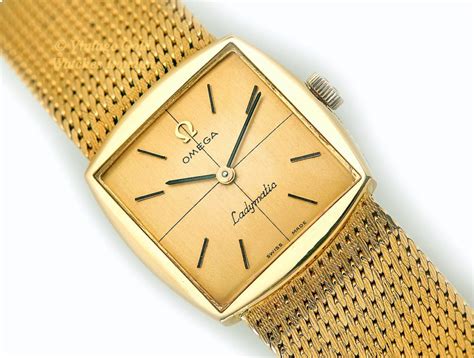 vintage omega ladymatic gold watch|omega ladymatic 17143.